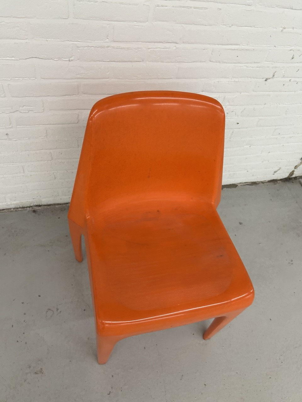 4 space age Albert Brokopp voor WeSifa designer chairs