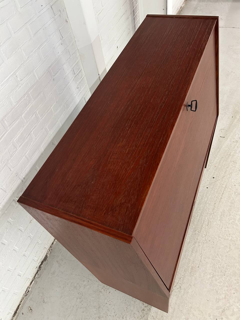Vintage 2-delige modulaire secretaire