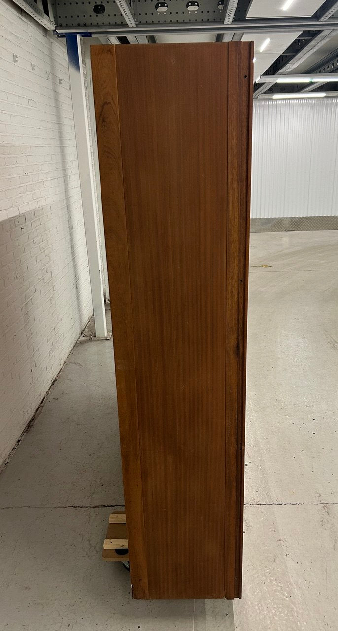 Vintage laboratoriumkast schoolkast