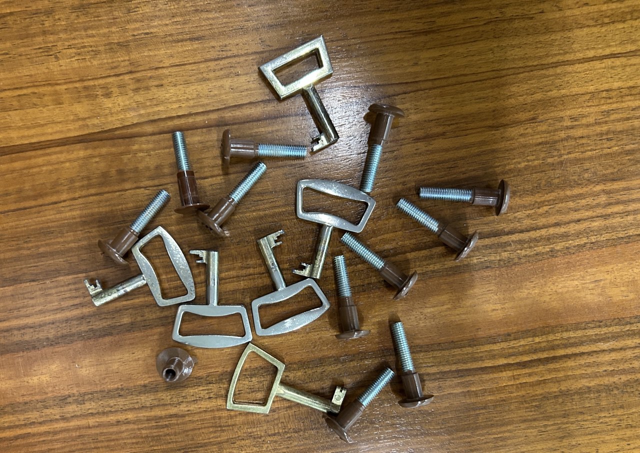 Vintage modulair wandmeubel