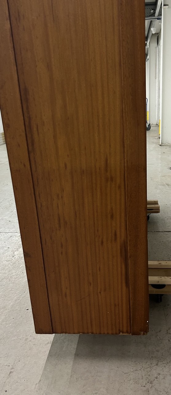 Vintage laboratoriumkast schoolkast