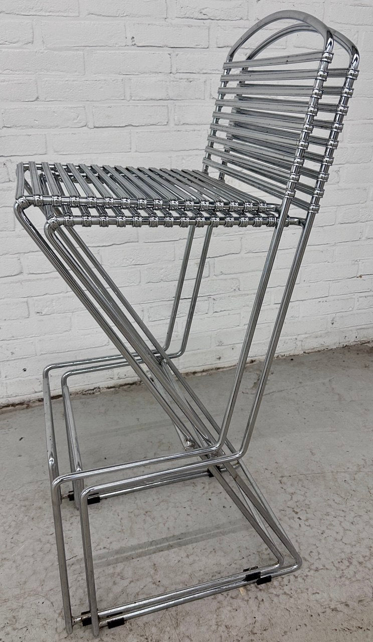 2 vintage stapelbare Till Behrens barkrukken