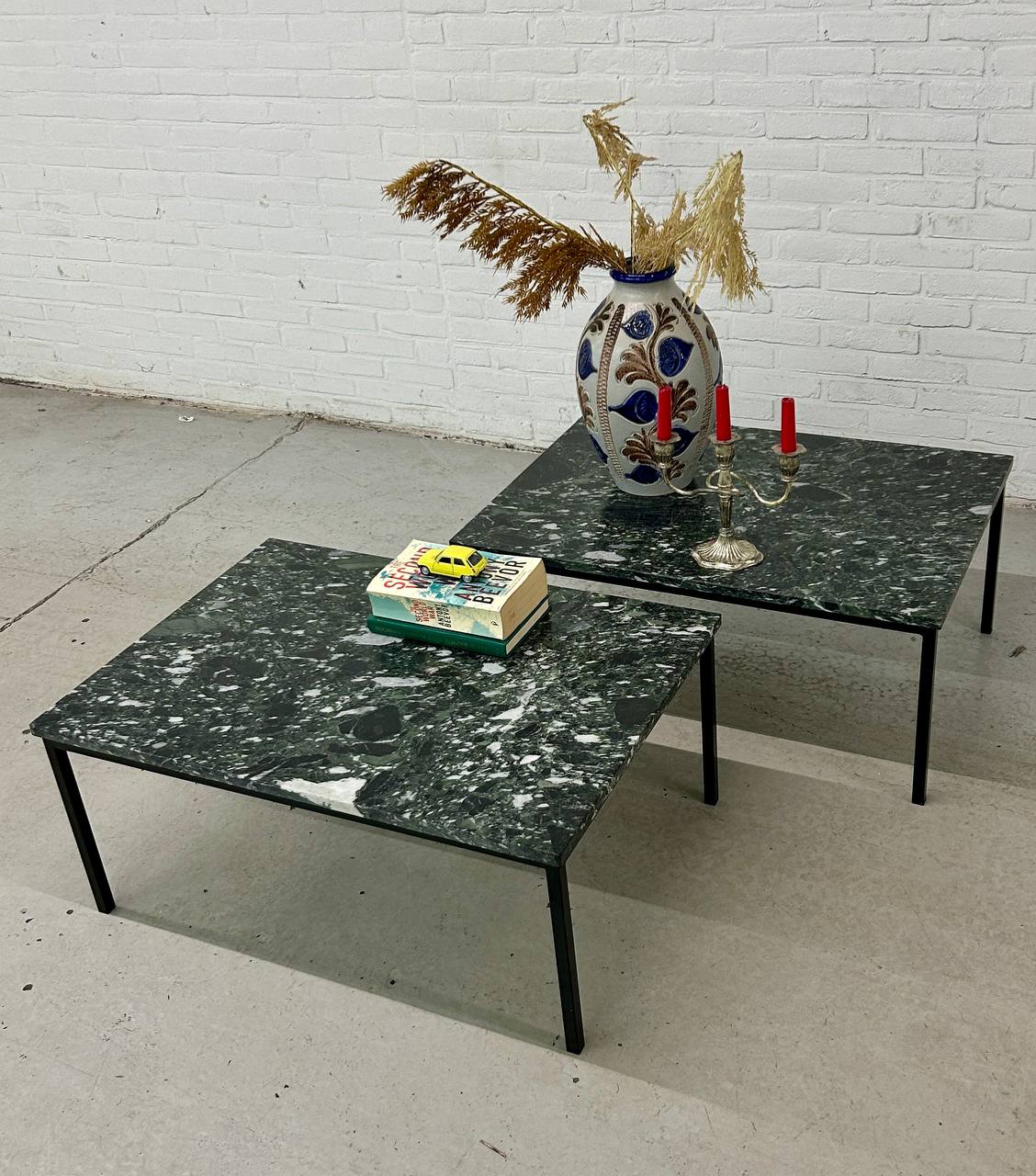 Vintage salontafel marmer / coffee table