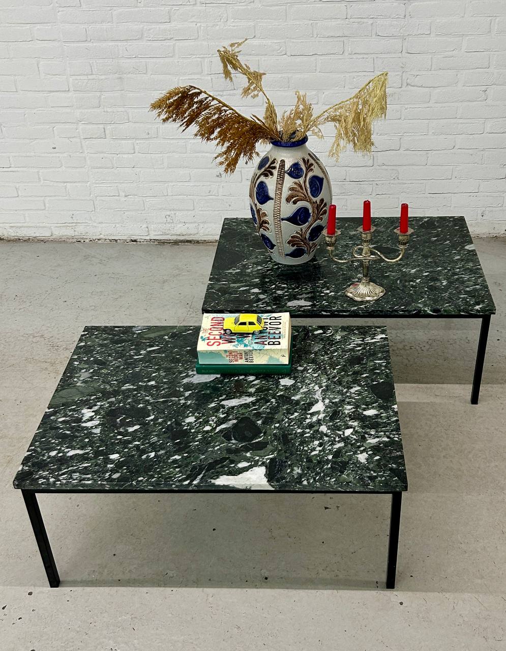 Vintage salontafel marmer / coffee table