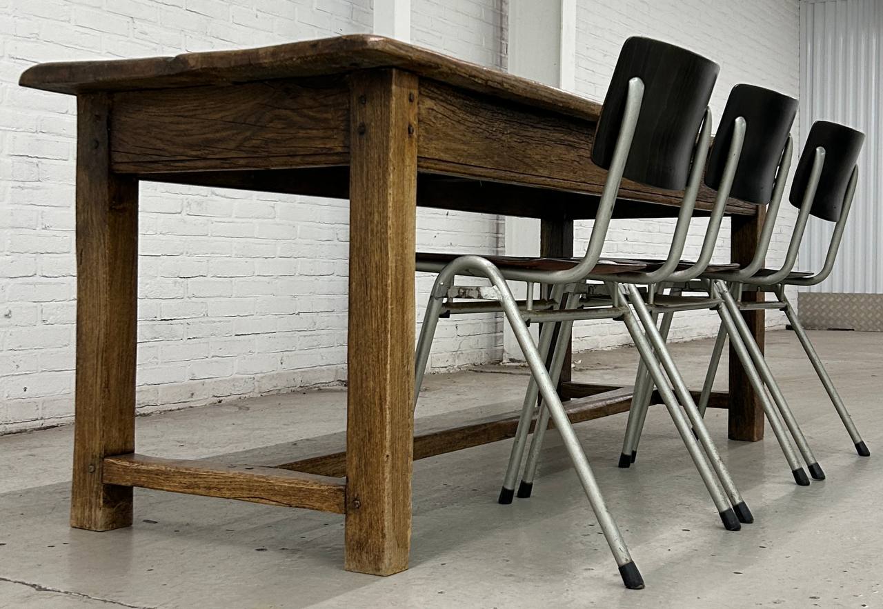 Antieke Franse boeren tafel
