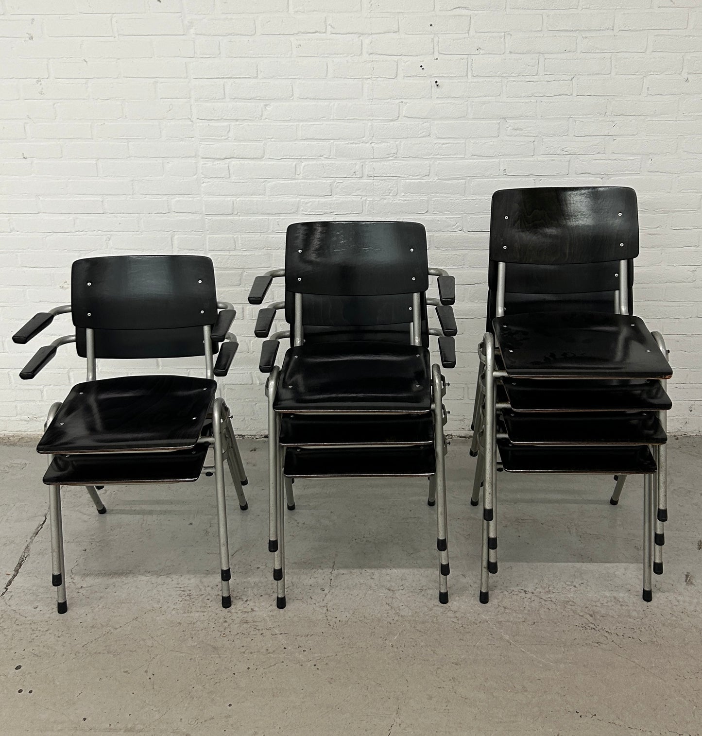 10 x vintage design Obo stoelen