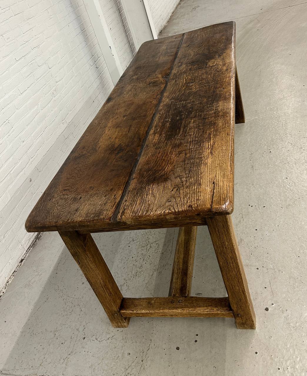 Antieke Franse boeren tafel