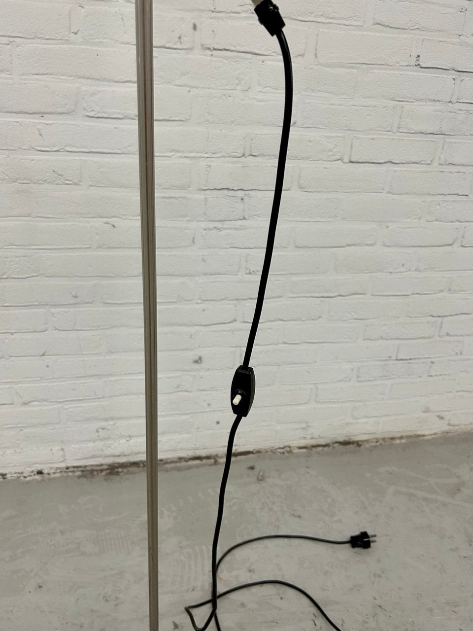 Vintage hengellamp, vloerlamp