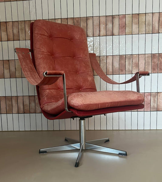 Vintage Artifort relaxfauteuil, Geoffrey Harcourt