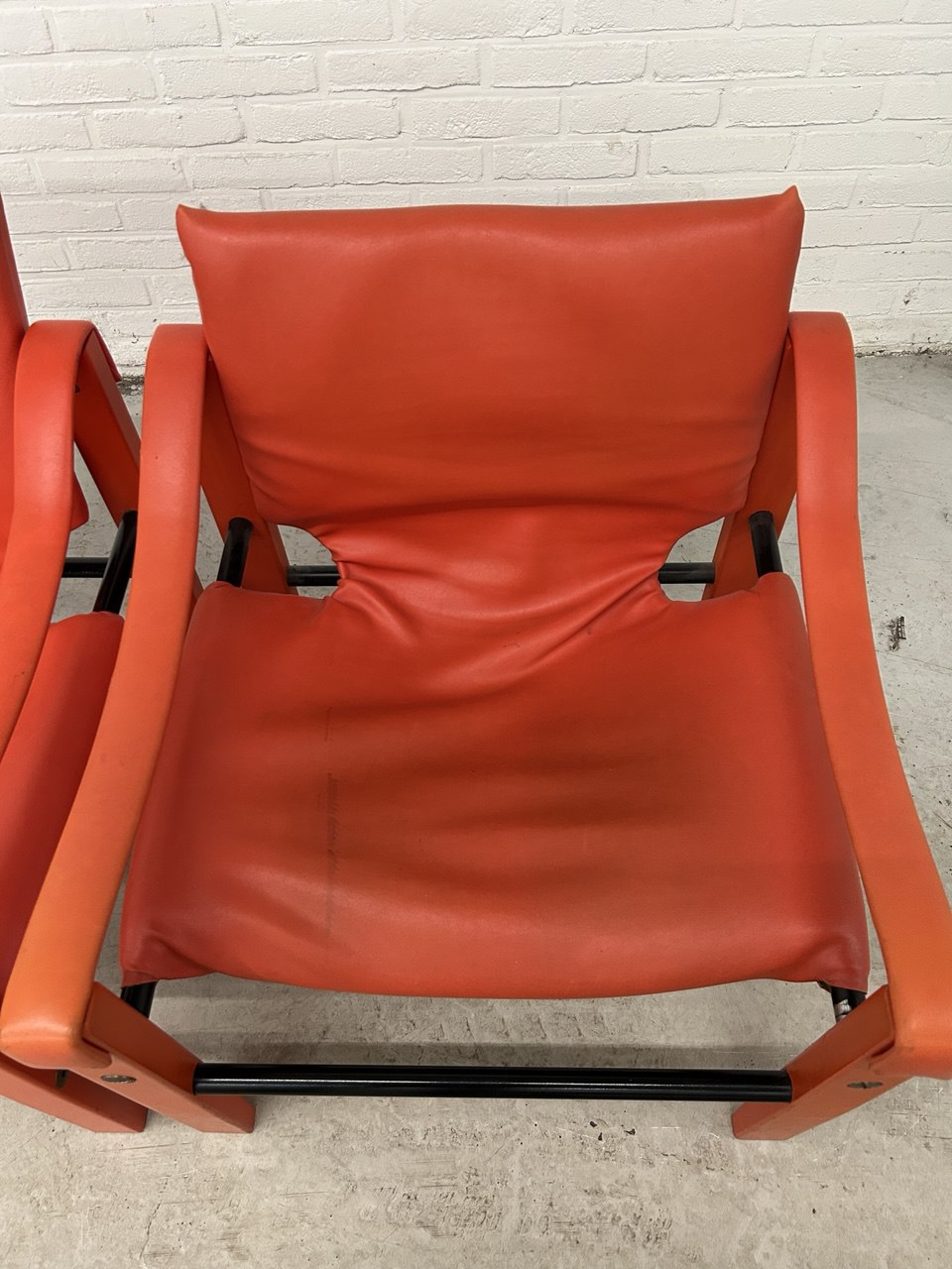 Vintage Arkana Safari chairs / set