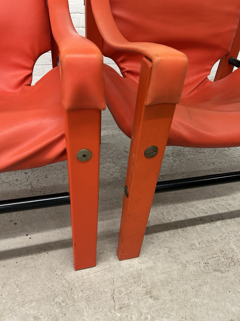 Vintage Arkana Safari chairs / set
