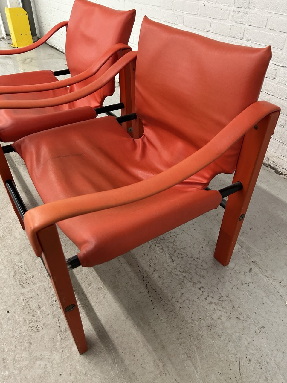 Vintage Arkana Safari chairs / set