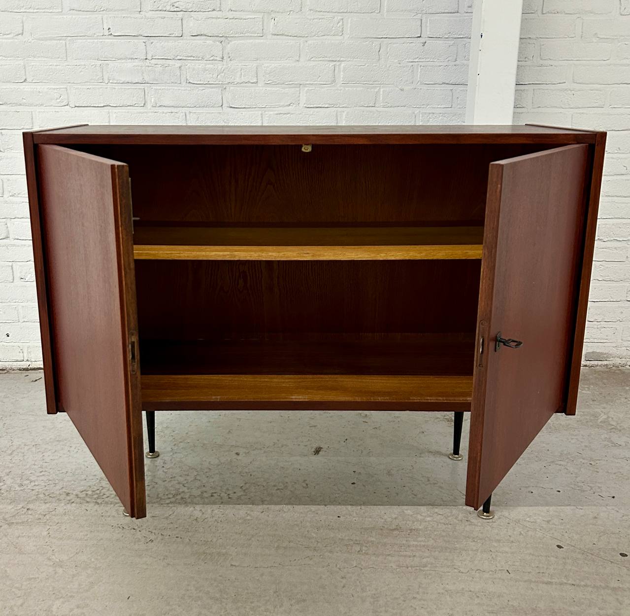 Vintage 2-delige modulaire secretaire