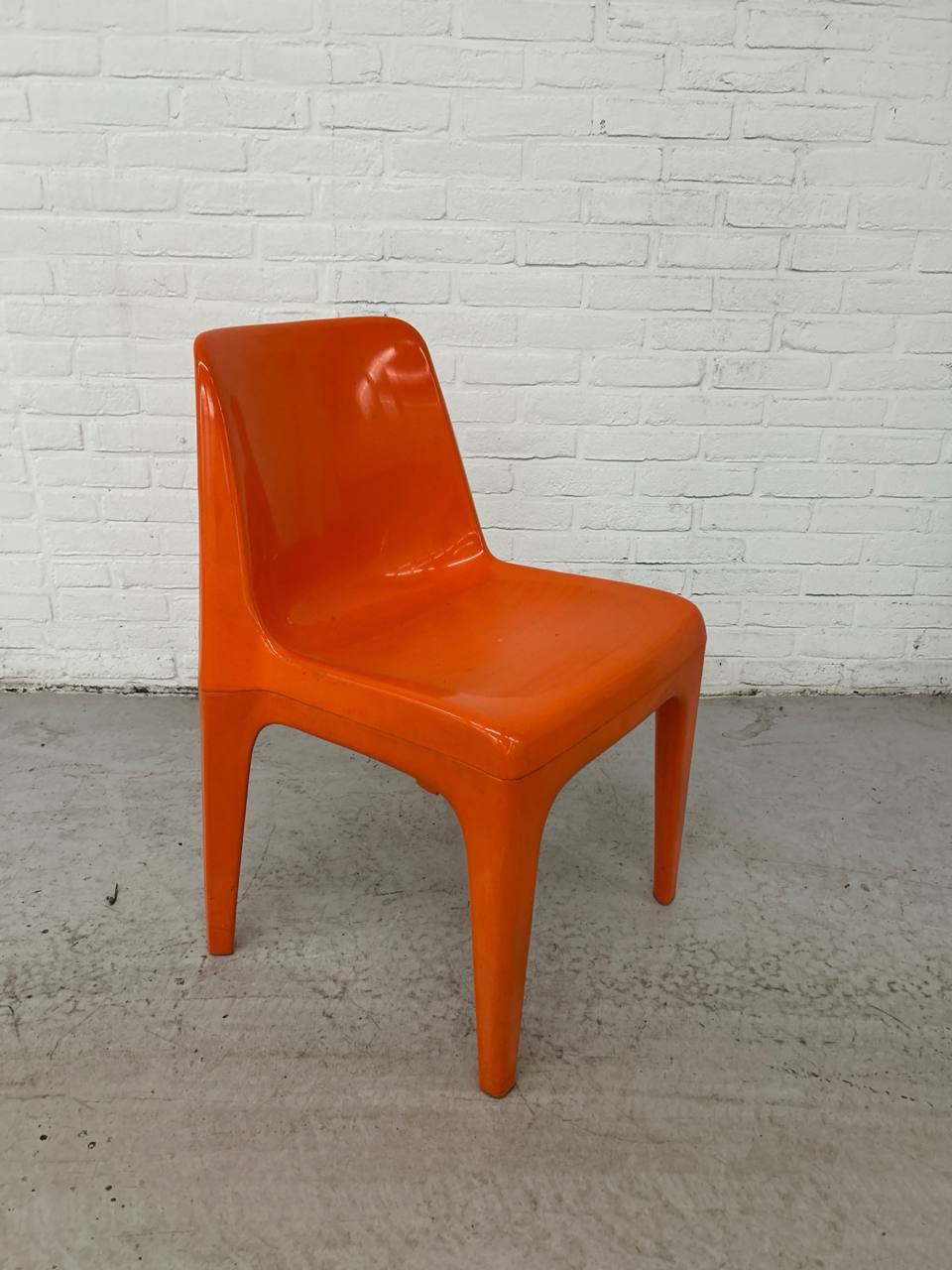 4 space age Albert Brokopp voor WeSifa designer chairs