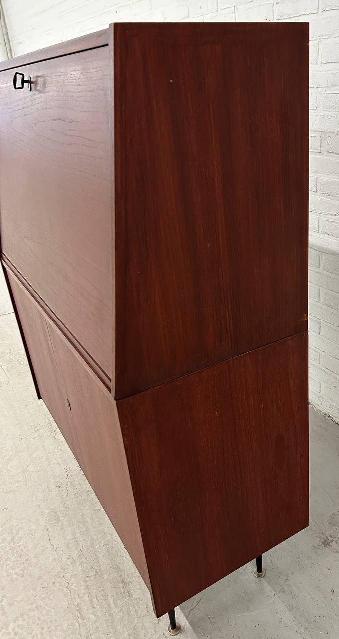 Vintage 2-delige modulaire secretaire