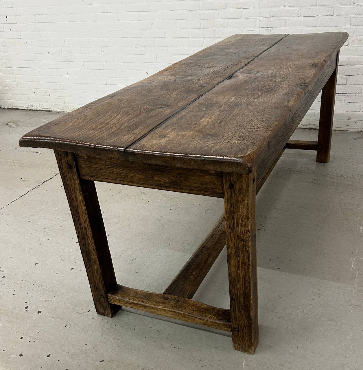 Antieke Franse boeren tafel