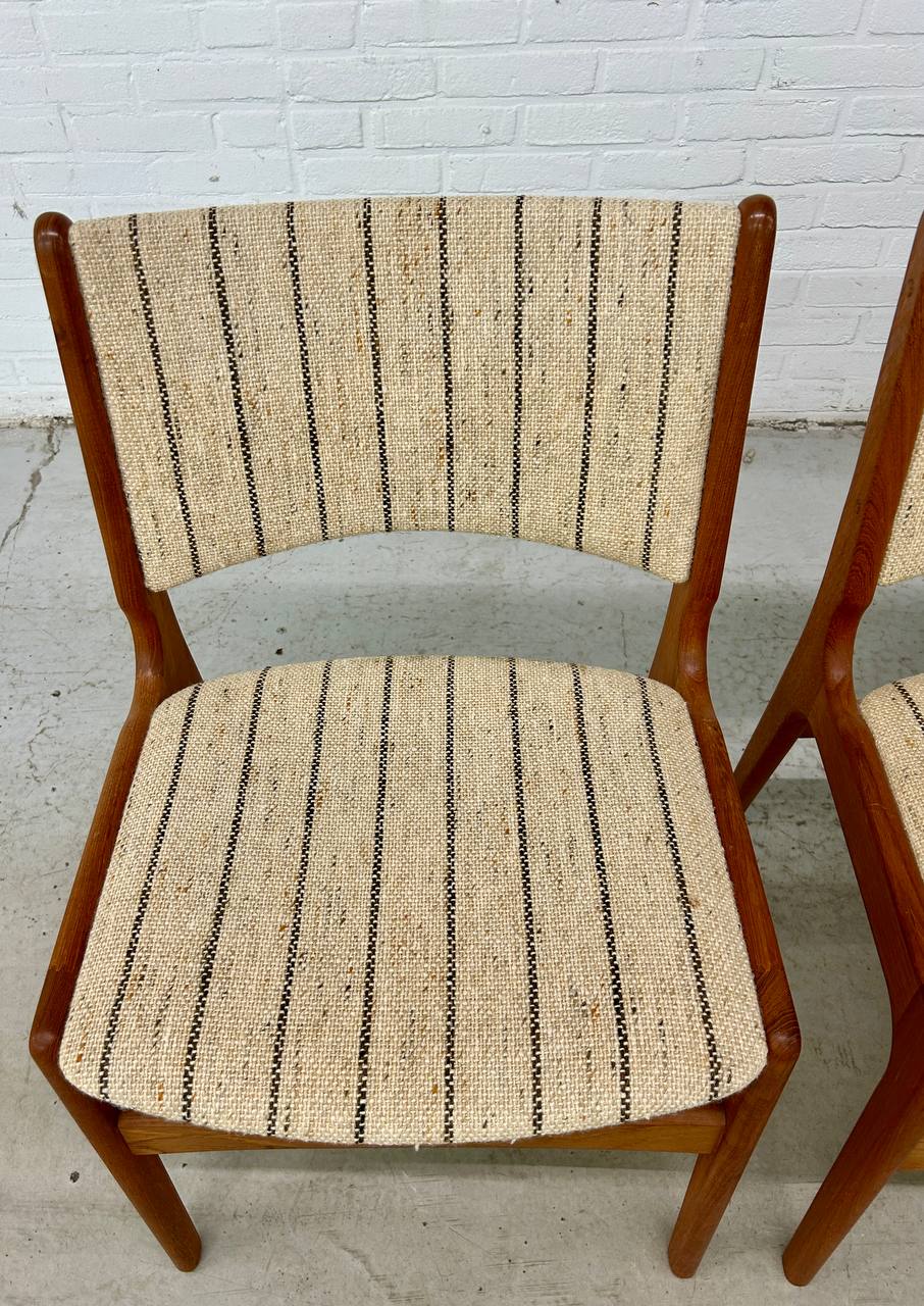 Vintage stoelen Erik Buch model 89 Anderstup