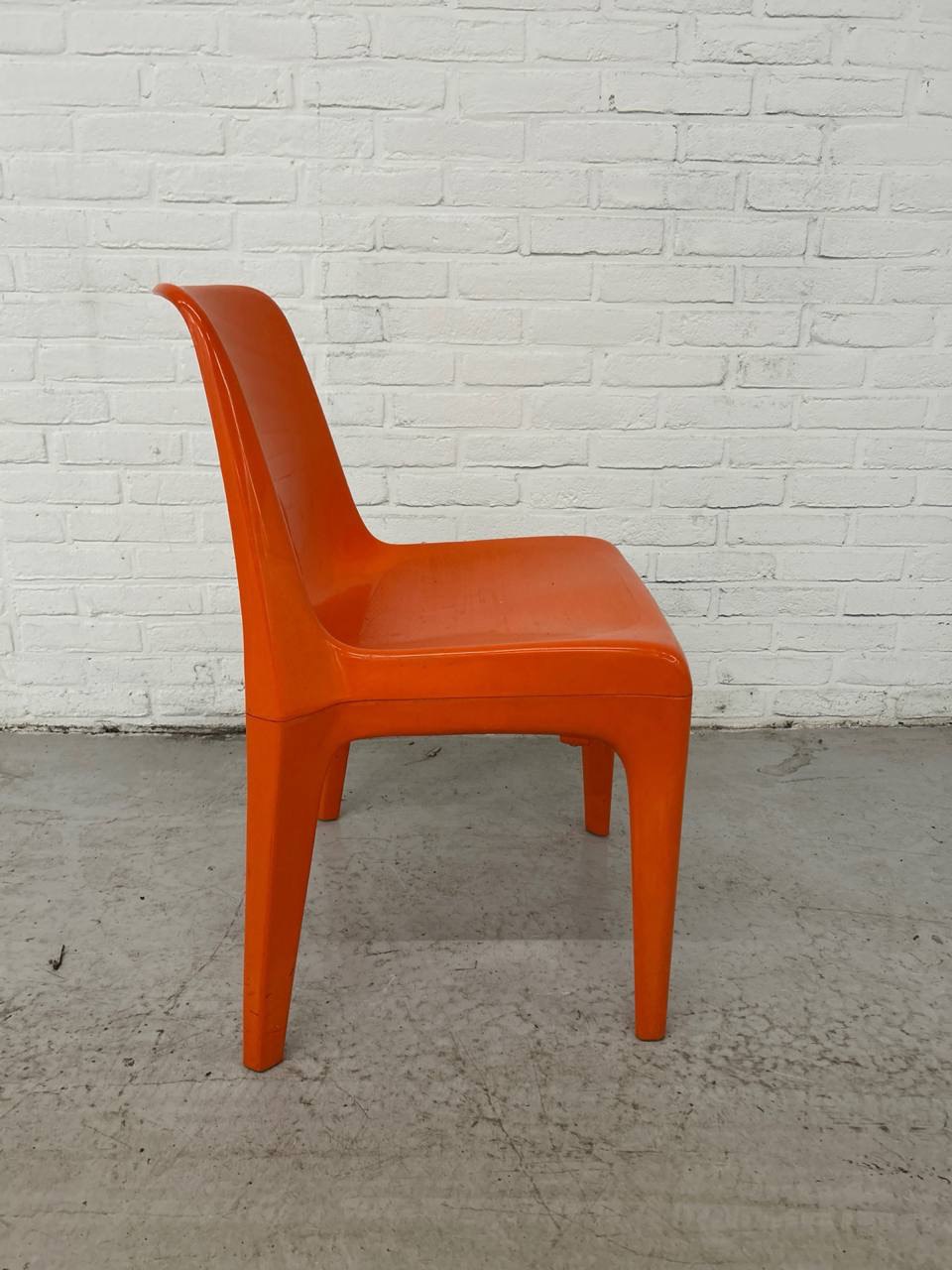 4 space age Albert Brokopp voor WeSifa designer chairs