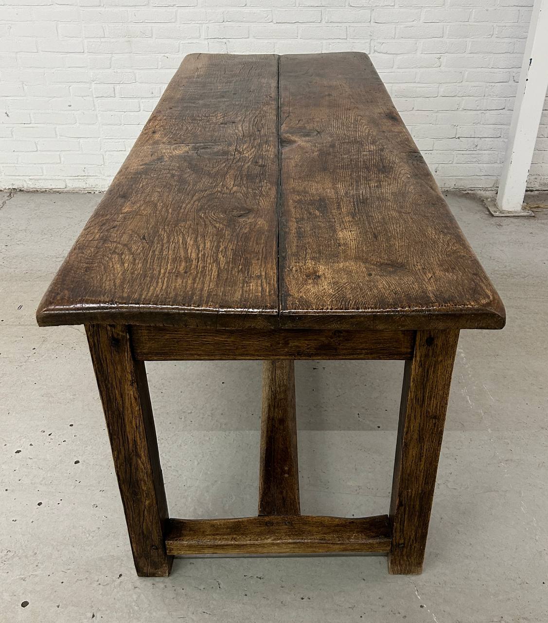 Antieke Franse boeren tafel