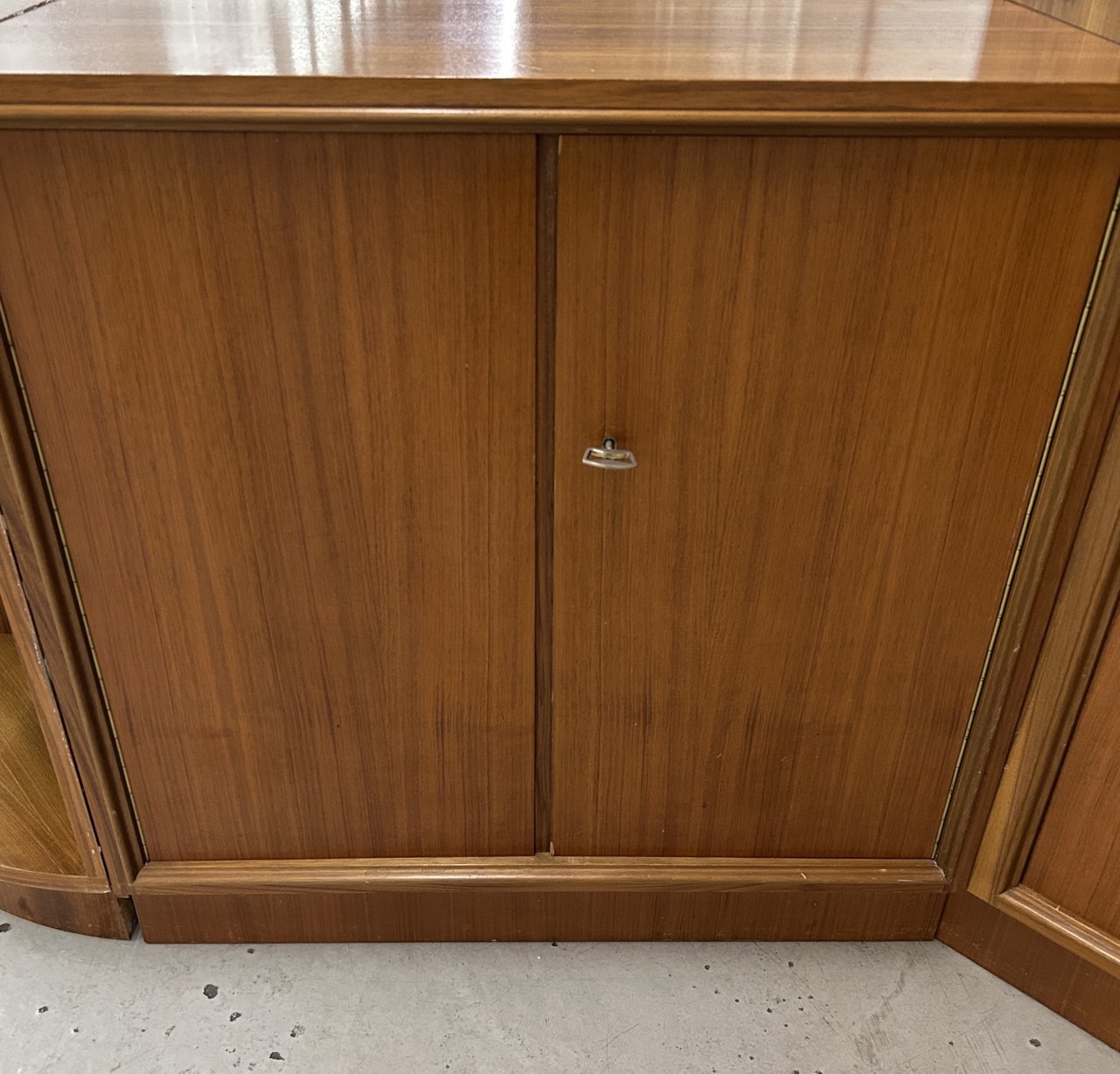 Vintage modulair wandmeubel