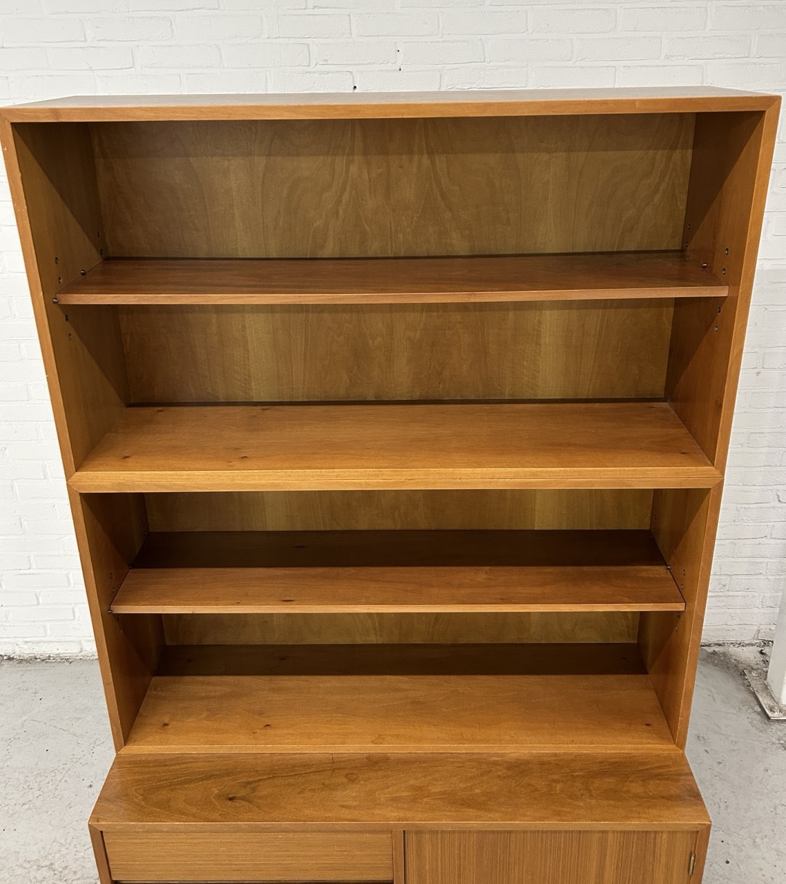 Vintage 3-delige boekenkast / wandkast
