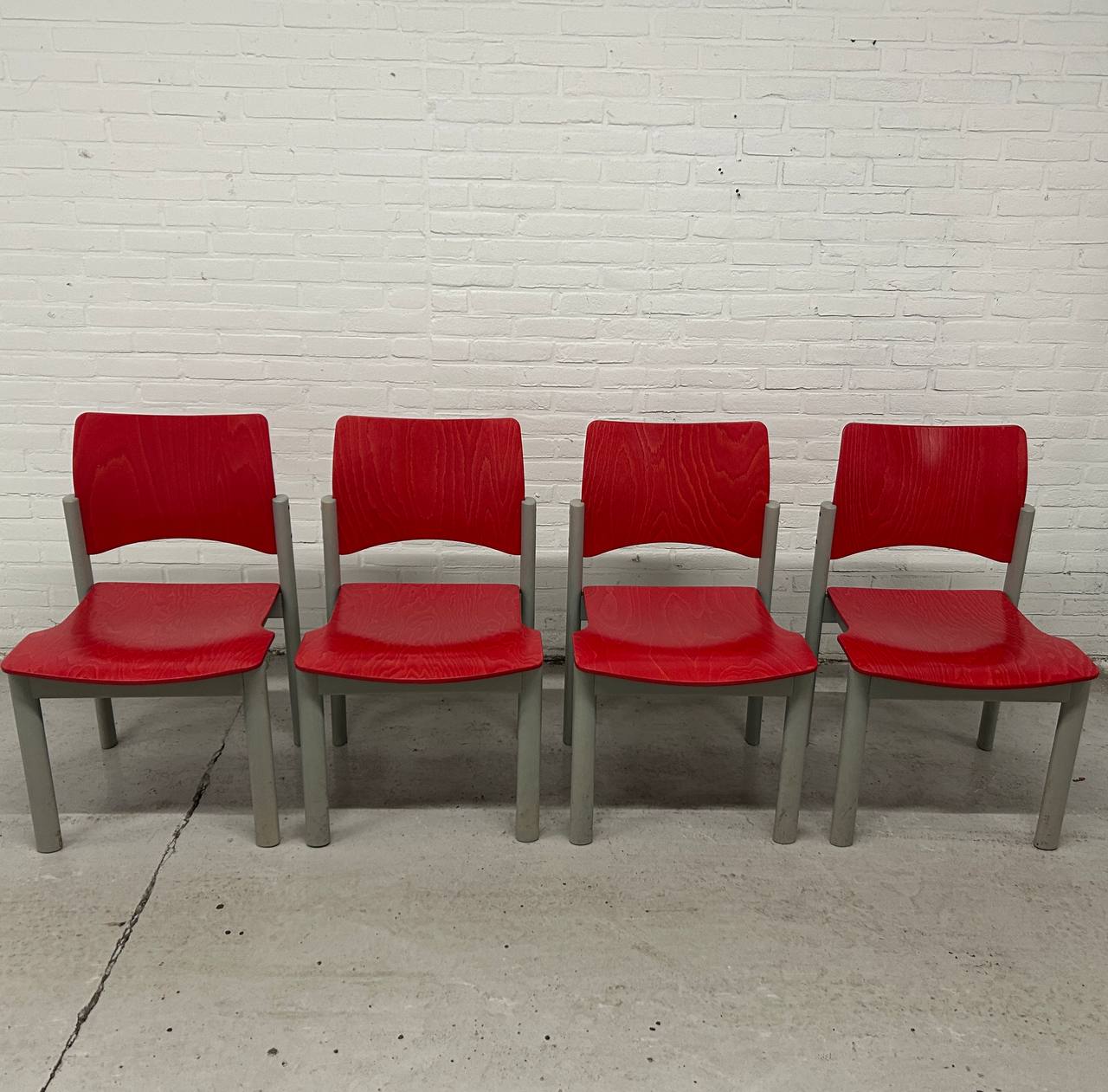 2 vintage Kusch&Co stoelen