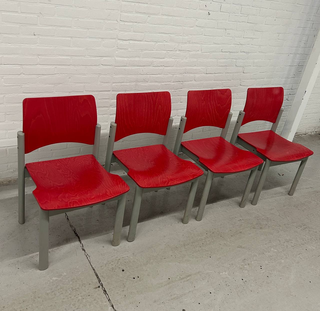 2 vintage Kusch&Co stoelen
