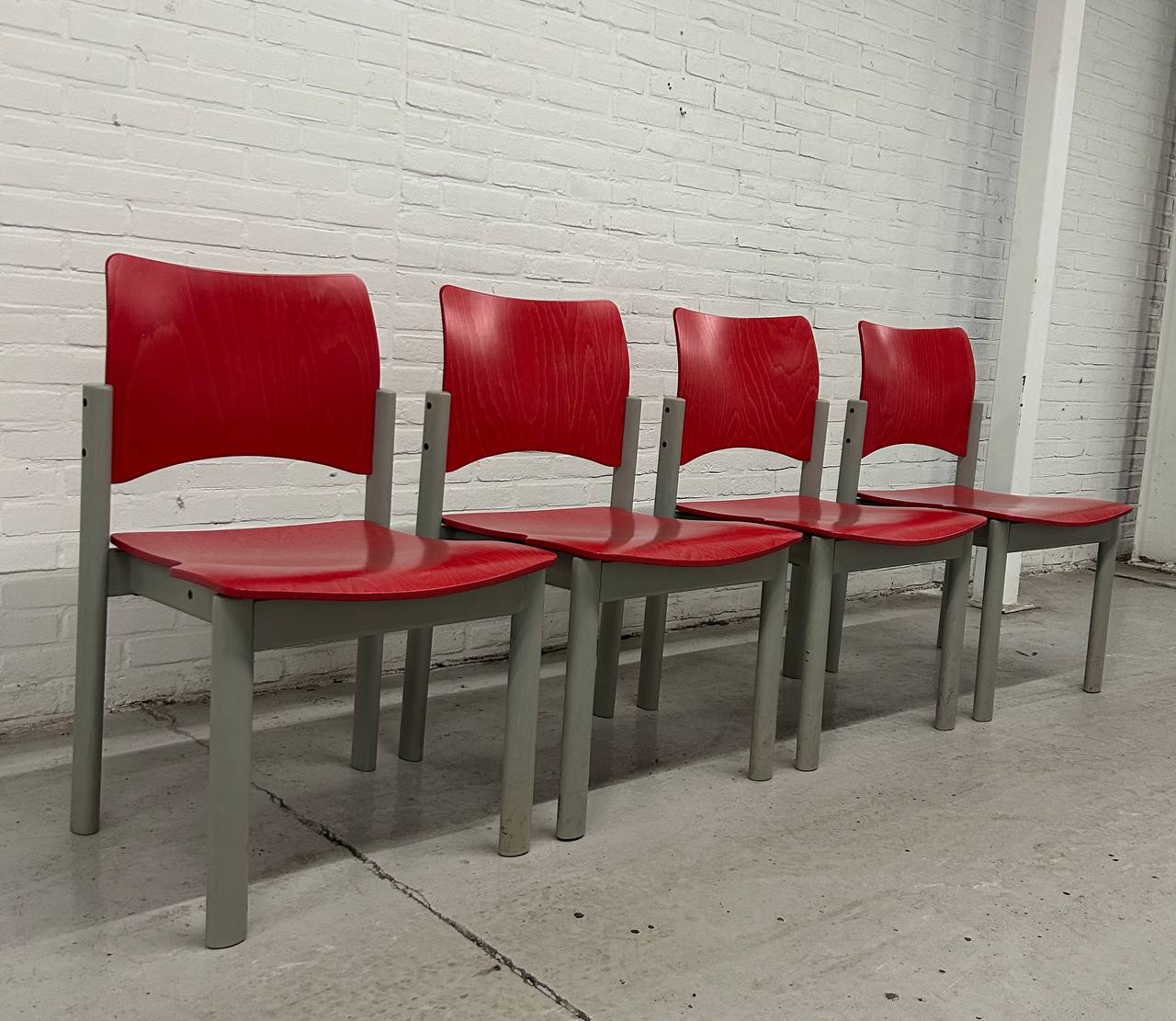 2 vintage Kusch&Co stoelen