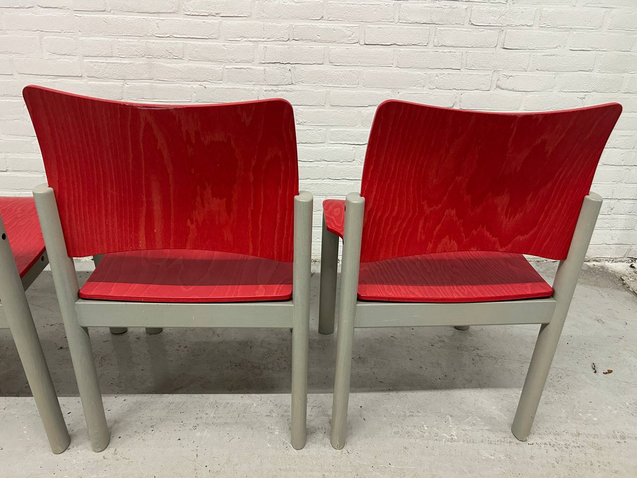 2 vintage Kusch&Co stoelen