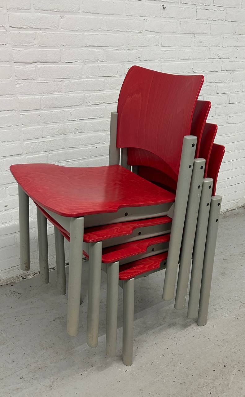 2 vintage Kusch&Co stoelen
