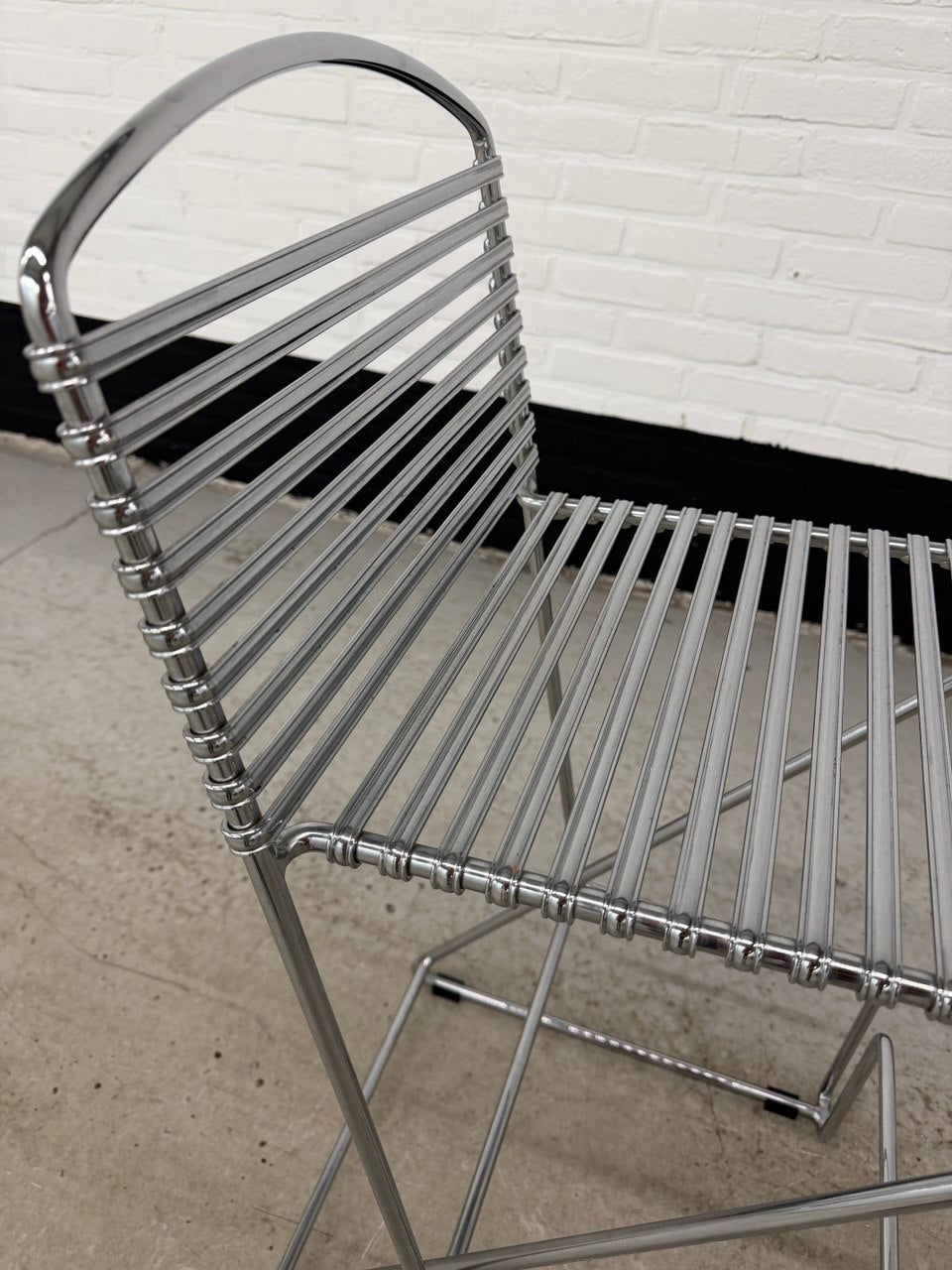 4 x vintage Till Behrens barkrukken