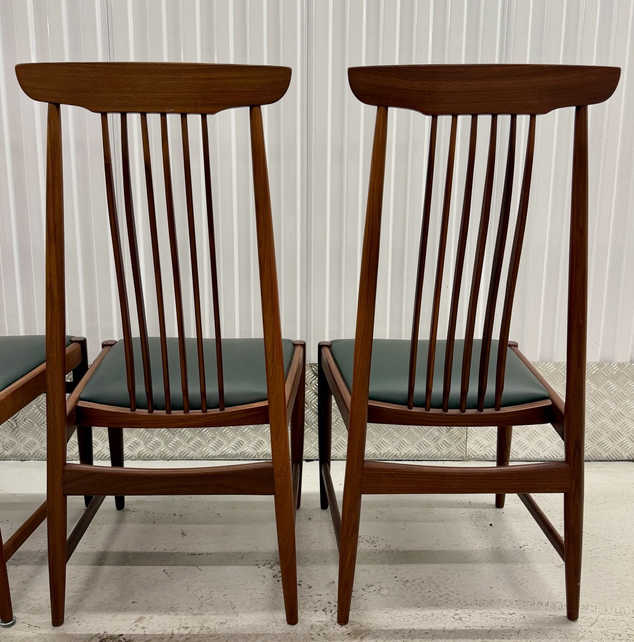 Danish Teak Dining Chairs, Arne Vodder