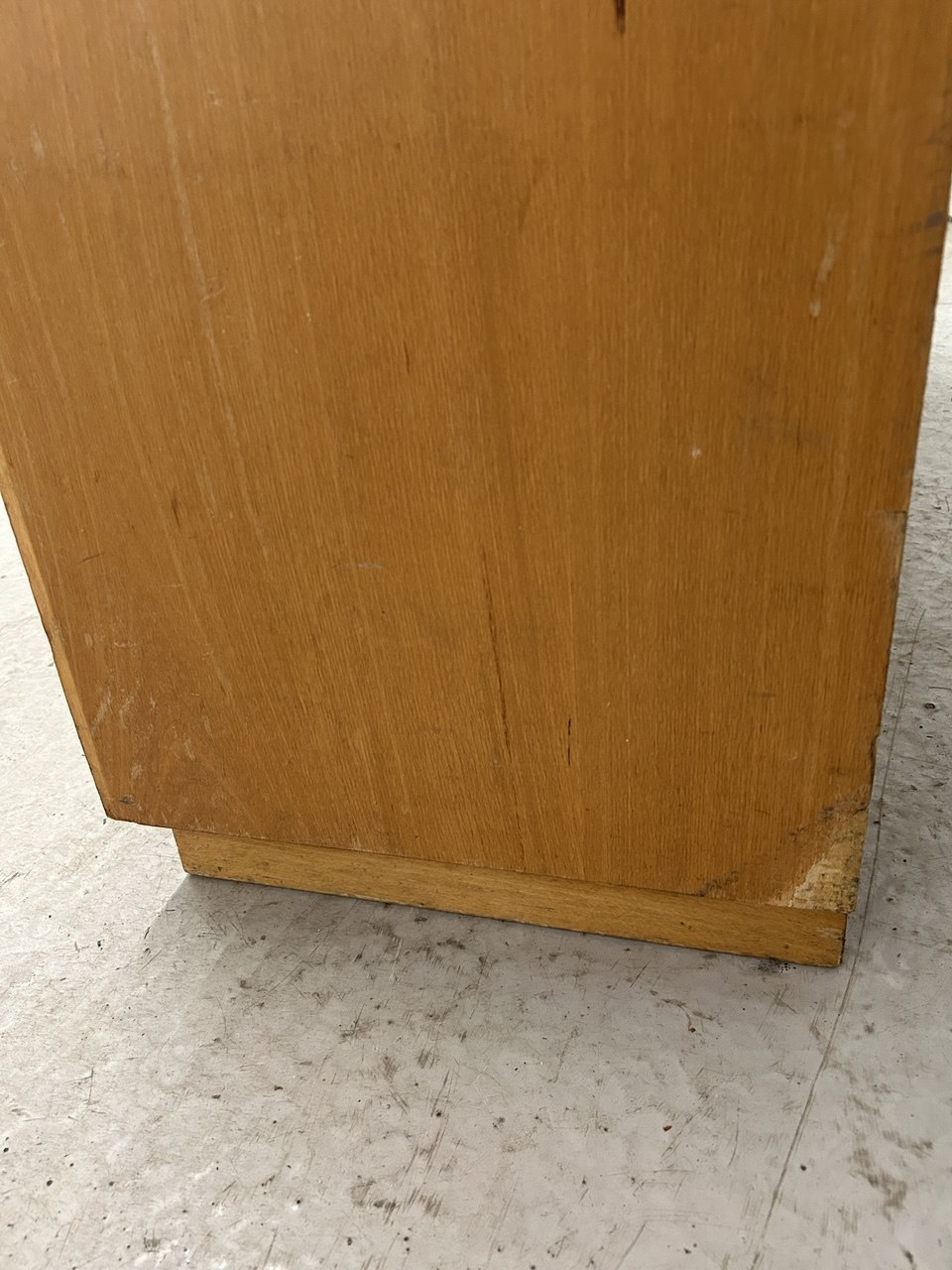 Vintage ladekast schoolkast apothekerskast