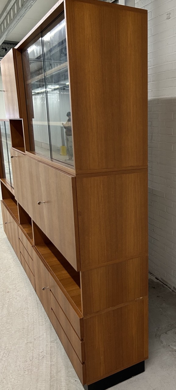 XXL vintage wandmeubel / boekenkast