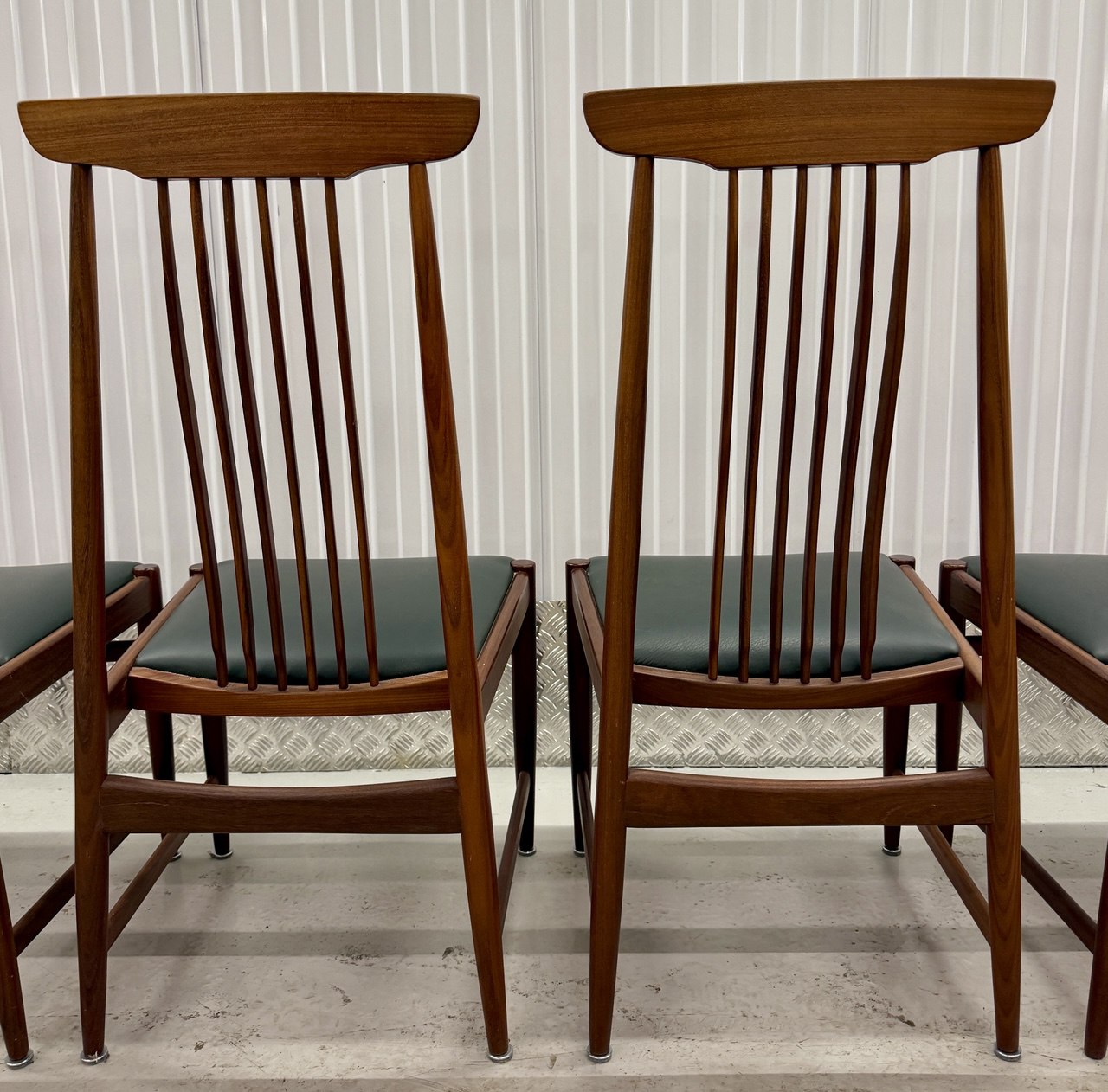 Danish Teak Dining Chairs, Arne Vodder