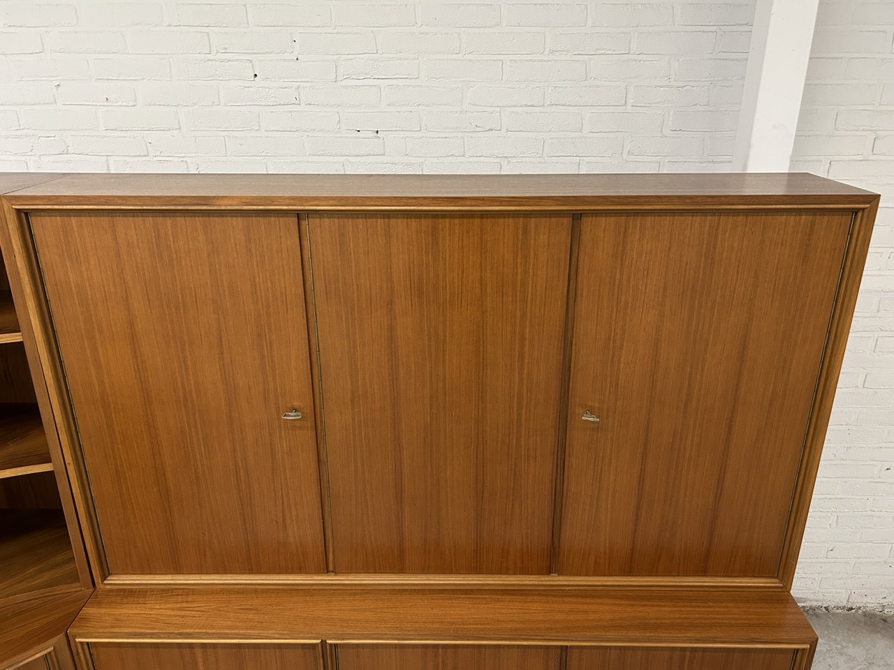 Vintage modulair wandmeubel