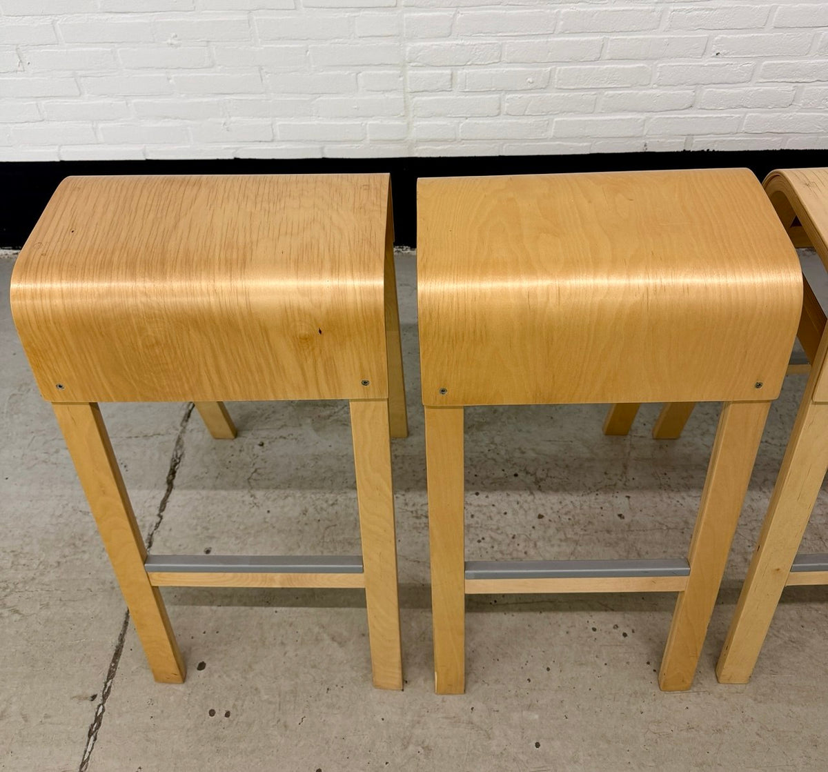4 vintage IKEA ‘Salve’ barkrukken