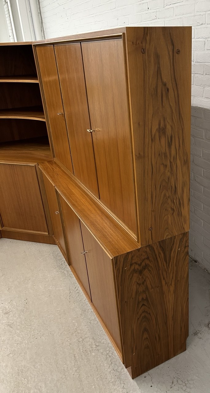 Vintage modulair wandmeubel