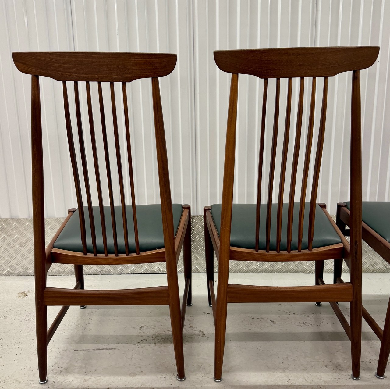Danish Teak Dining Chairs, Arne Vodder