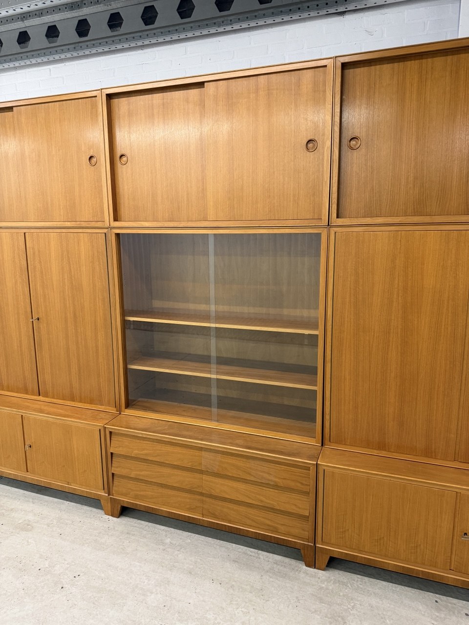 XXL vintage modulair wandmeubel