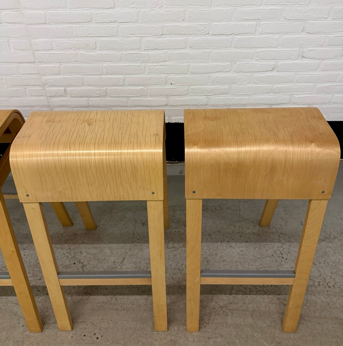 4 vintage IKEA ‘Salve’ barkrukken
