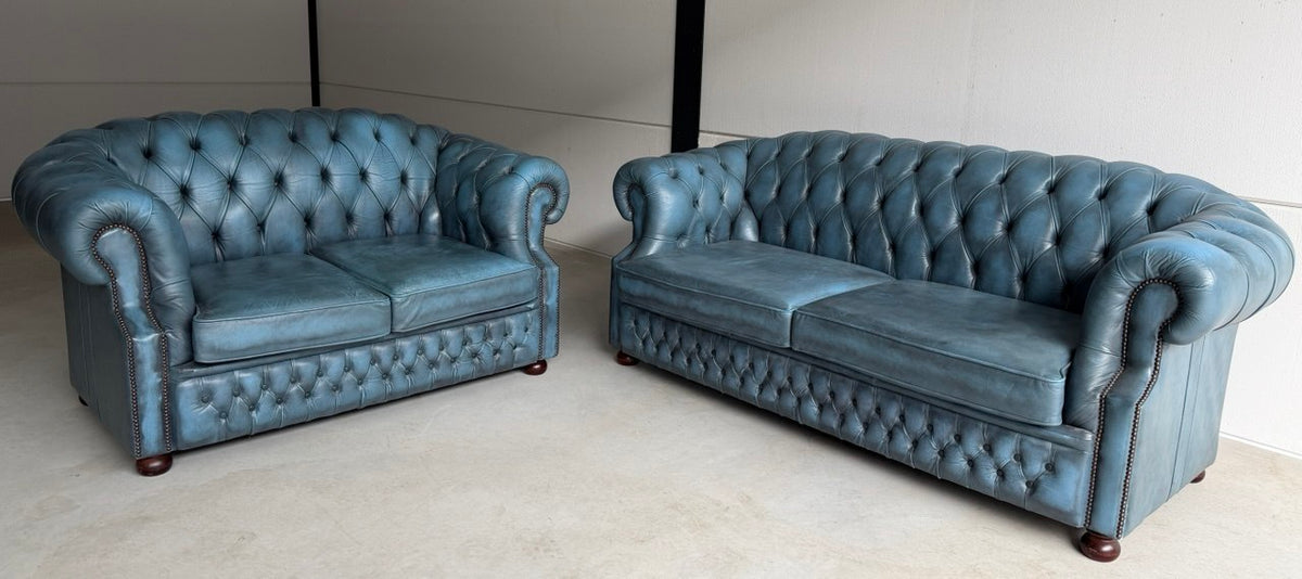 Chesterfield Winchester Furniture driezitsbank