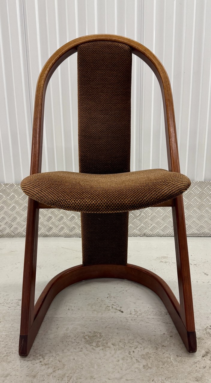 Set van 4 vintage design stoelen