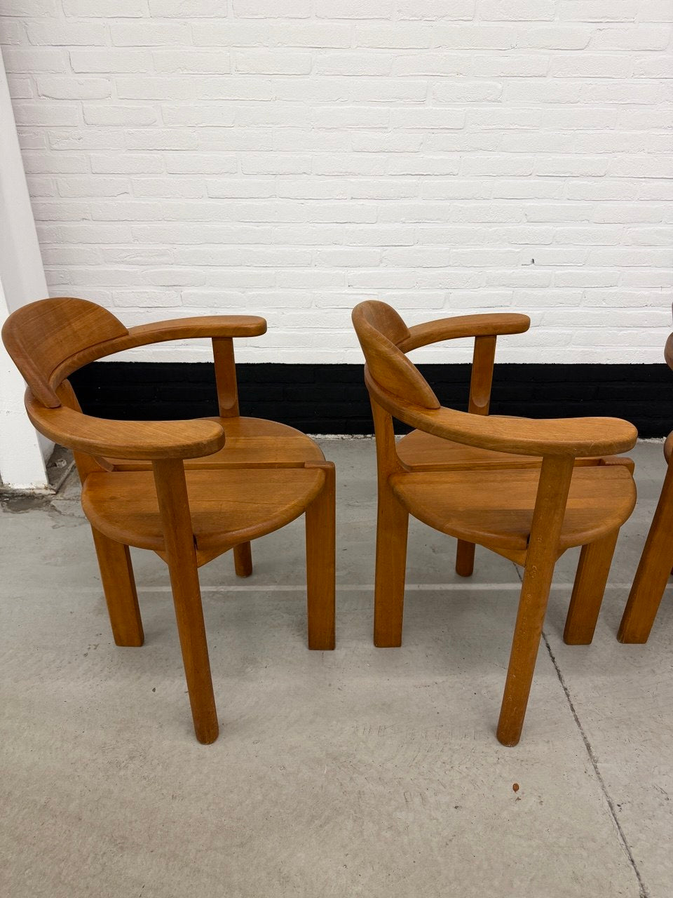 6 x Brahlstorf Design stoelen, jaren 70