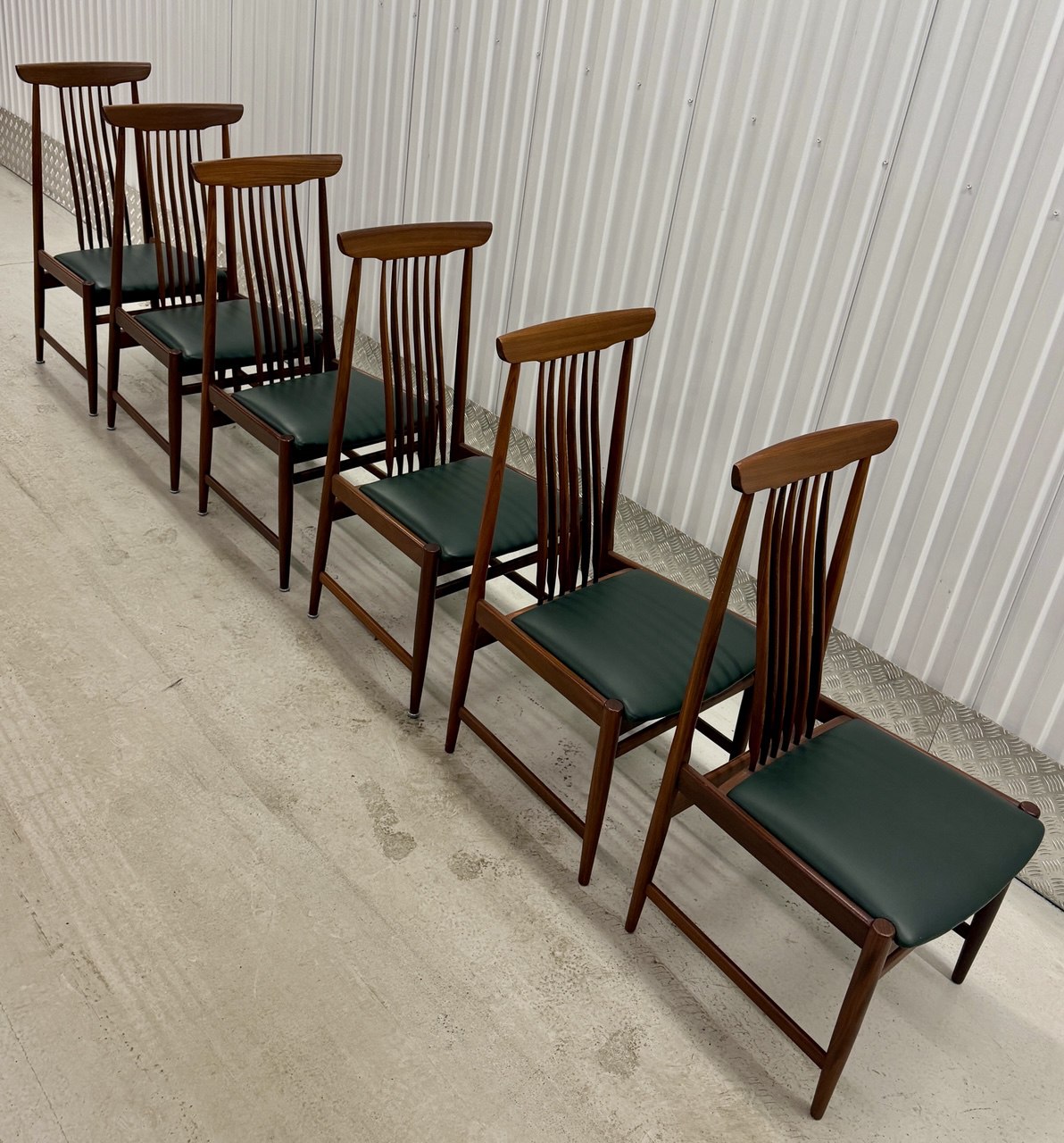 Danish Teak Dining Chairs, Arne Vodder