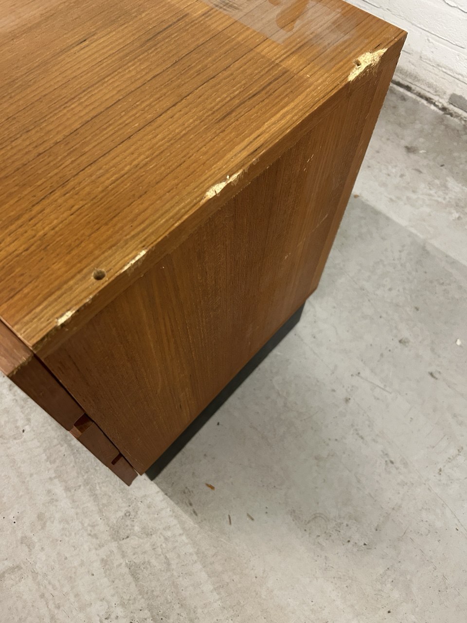 XXL vintage wandmeubel / boekenkast