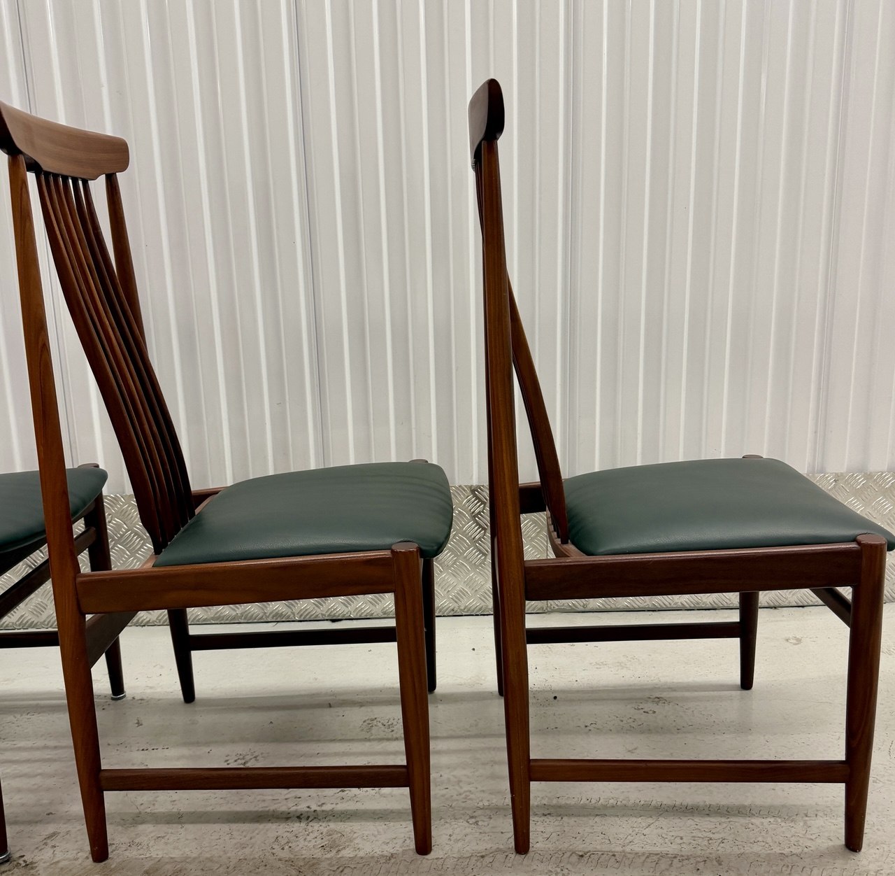 Danish Teak Dining Chairs, Arne Vodder
