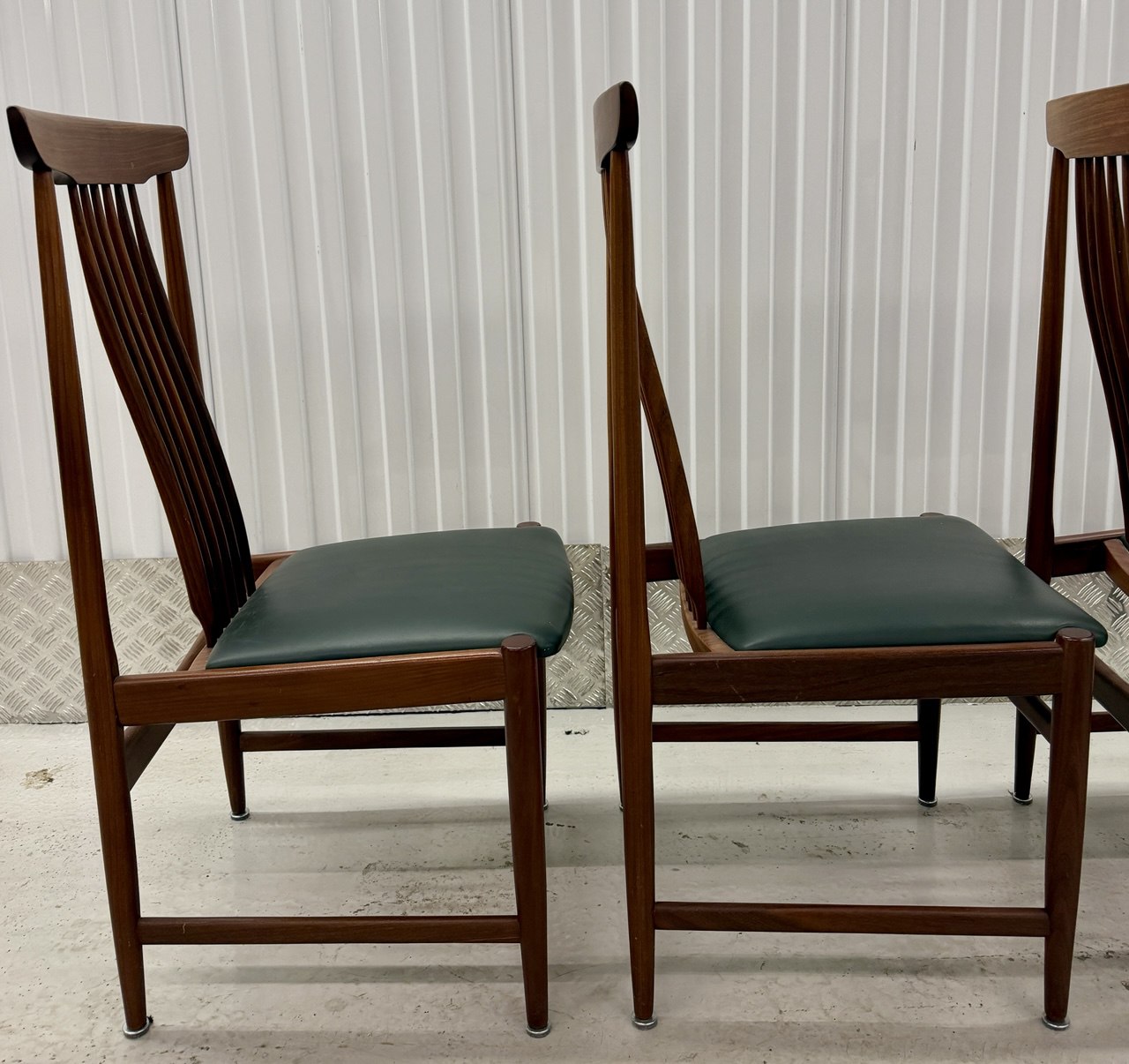 Danish Teak Dining Chairs, Arne Vodder