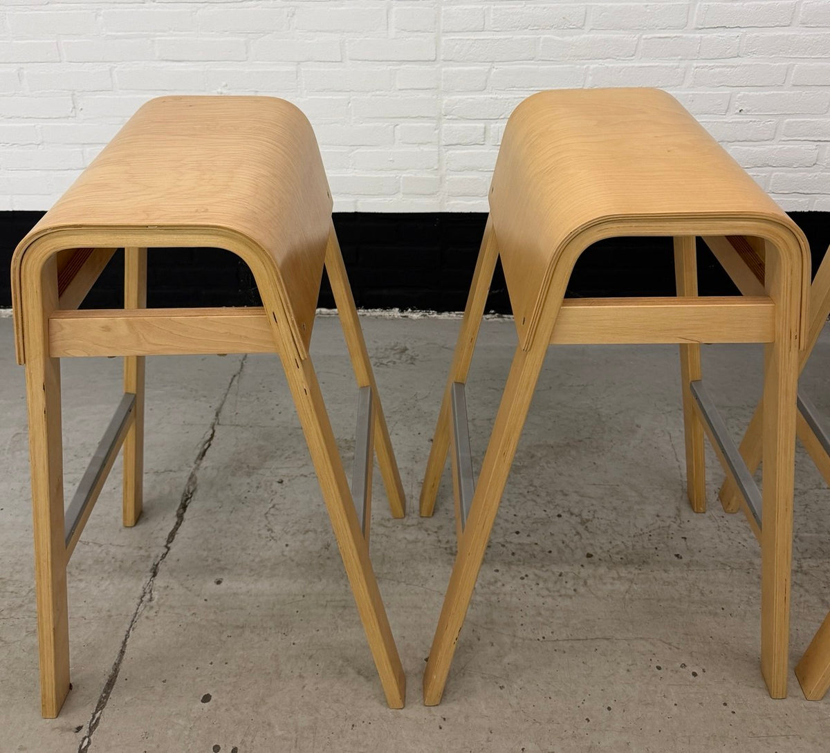 4 vintage IKEA ‘Salve’ barkrukken