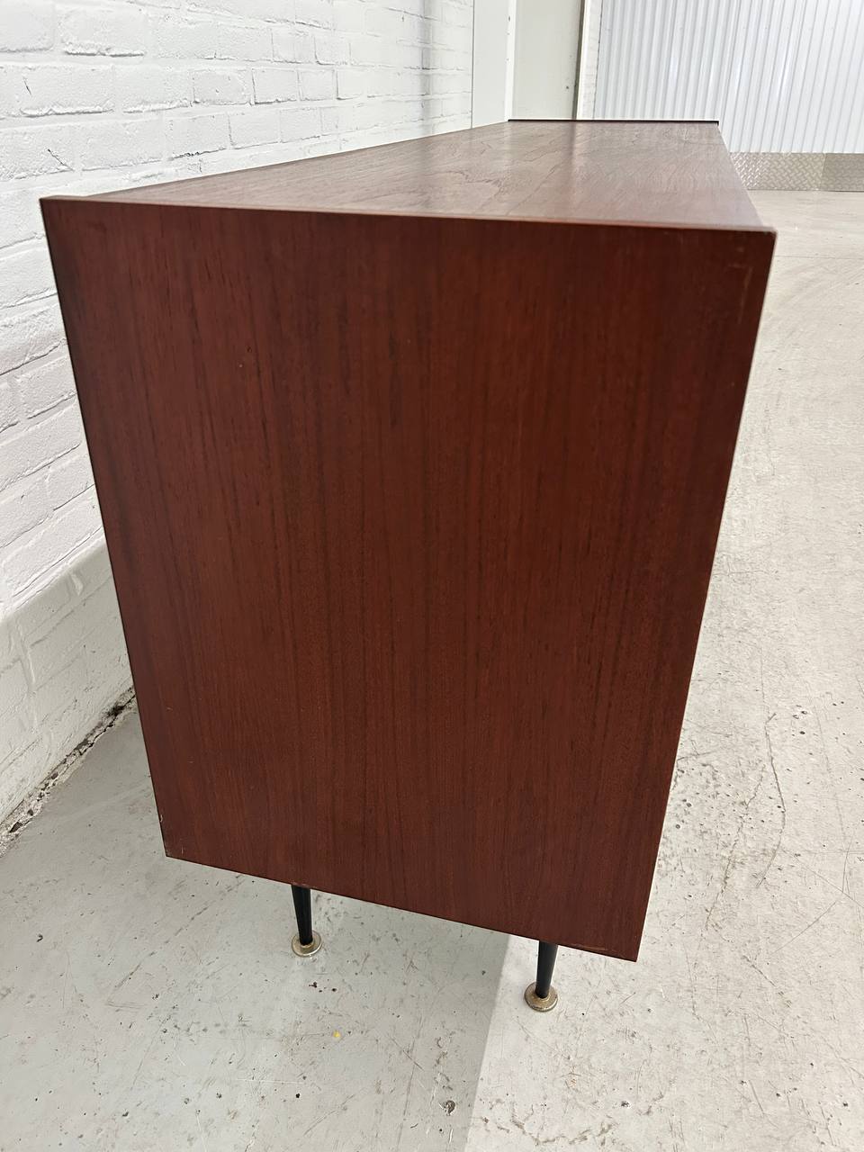 Vintage XXL 4-delig modulaire wandkast, sideboard